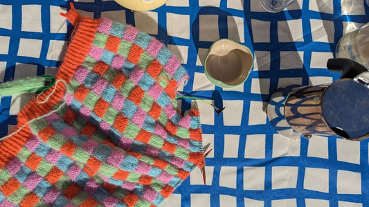 Apprendre à tricoter des motifs géométriques facilement (même en débutant !)