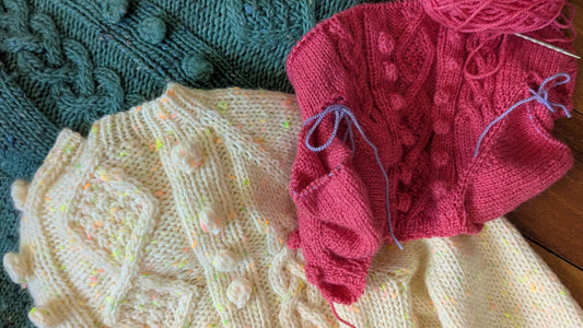 🐝 Le point de nid d'abeille : parfait pour des pulls structurés et élégants