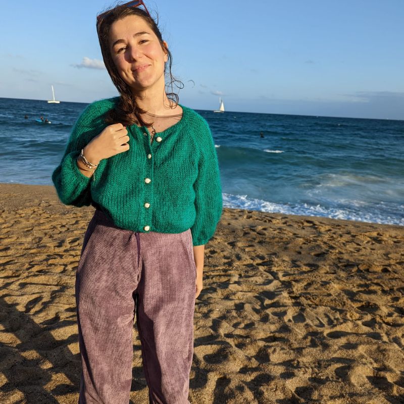 Die Kohlweste (Cardichou) - Strickmuster