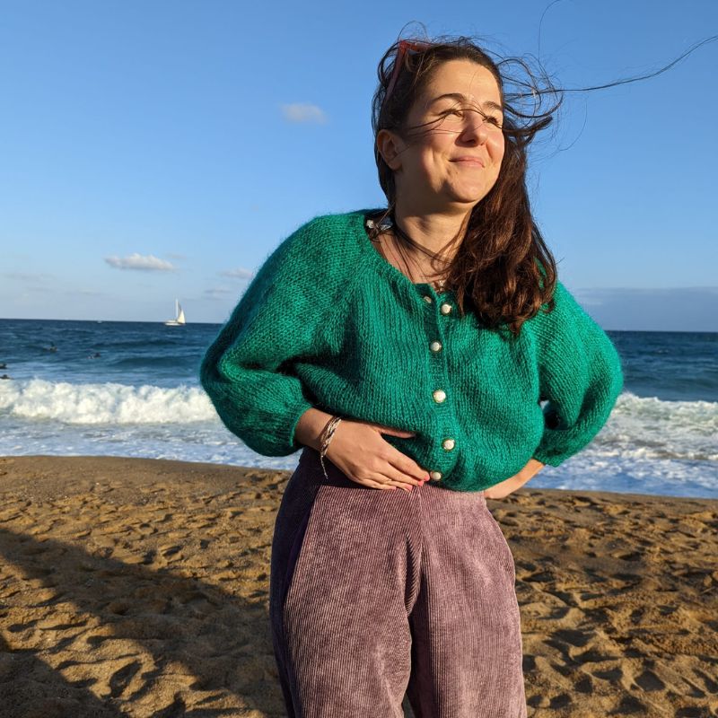 Die Kohlweste (Cardichou) - Strickmuster