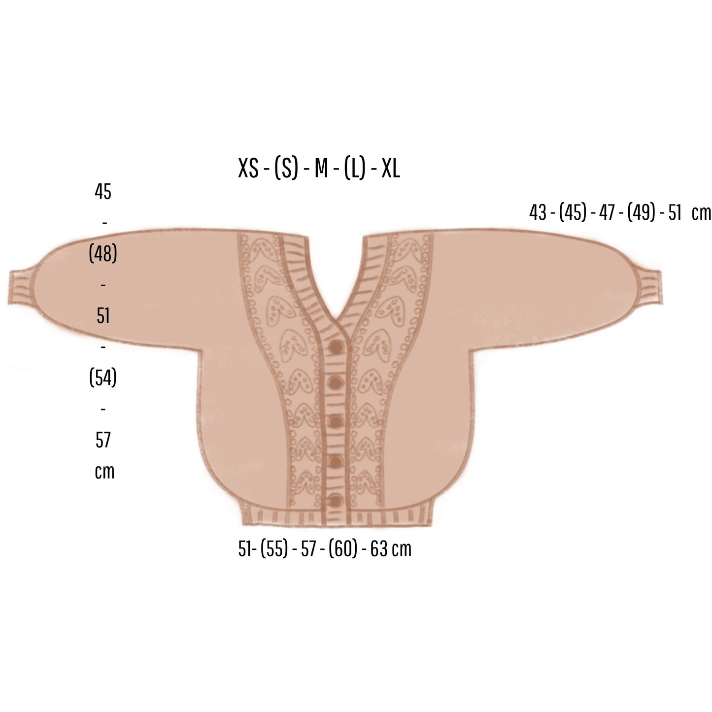 Gilet Marguerite - Patron de tricot - Point ajouré