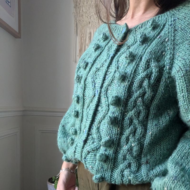 Gilet Twist and Shout - Patron de Tricot - Point torsadé