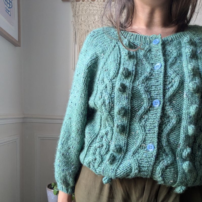 Gilet Twist and Shout - Patron de Tricot - Point torsadé