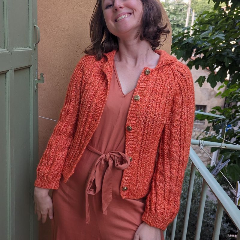 Gilet Vintage Fall - Patron de tricot