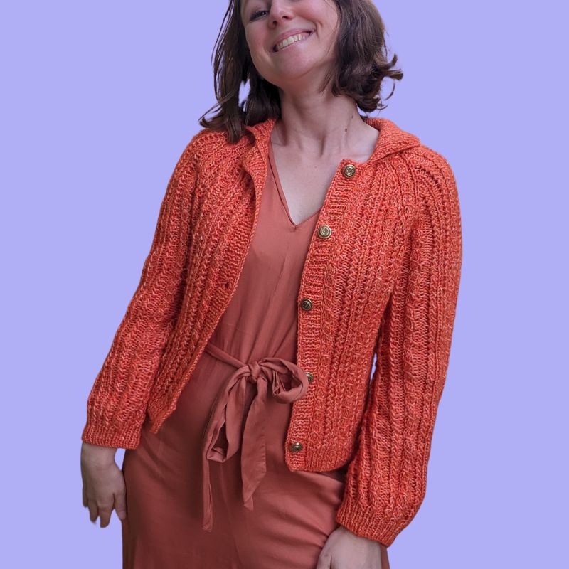 Gilet Vintage Fall - Patron de tricot