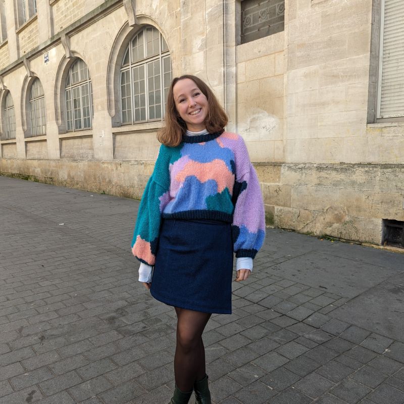 modele de tricot pullover intarsia