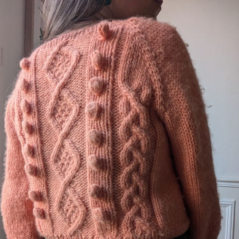 Gilet Twist and Shout - Patron de Tricot - Point torsadé