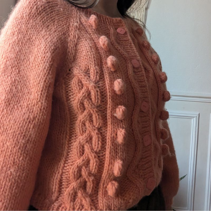Gilet Twist and Shout - Patron de Tricot - Point torsadé