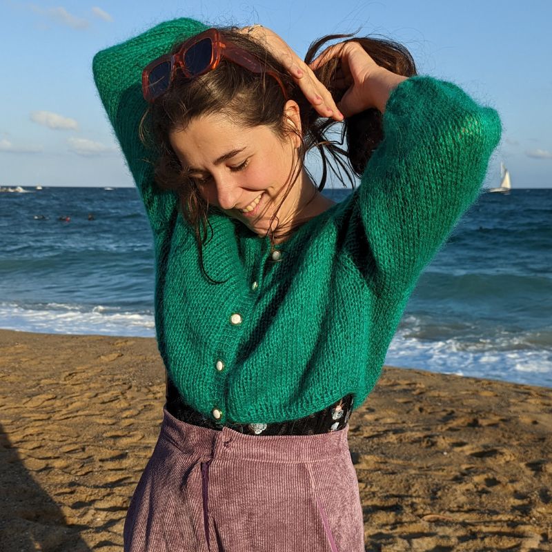 Die Kohlweste (Cardichou) - Strickmuster