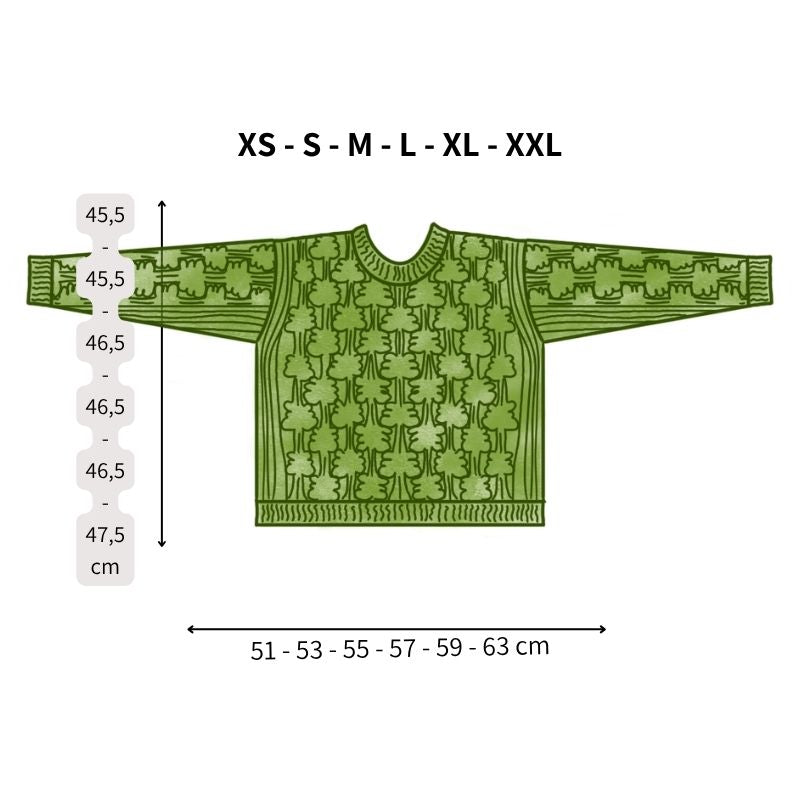 Le Pull Brocoli – Patron de Tricot - Point Ajouré fantaisie