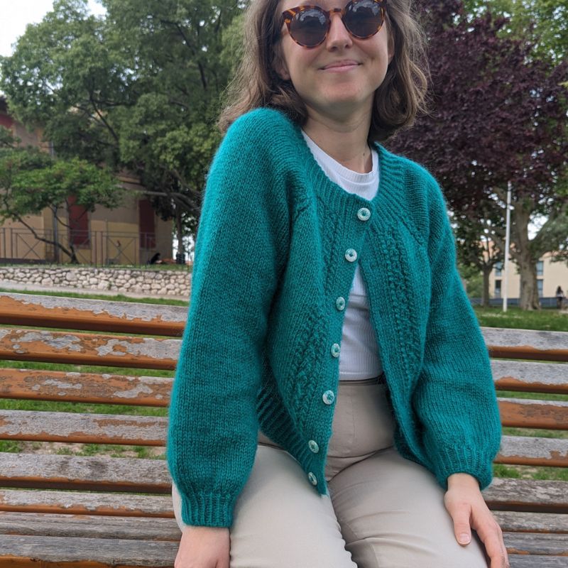 Festi Weste - Strickanleitung