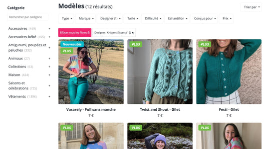 Patrons de tricot : les meilleurs sites de créateurs pour trouver des modèles originaux (Ribblr, Drops, Bergère de France et plus)
