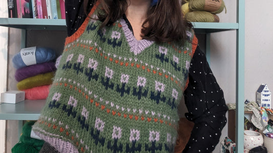 🧶 Tricoter en Jacquard : la technique étape par étape pour un motif coloré réussi