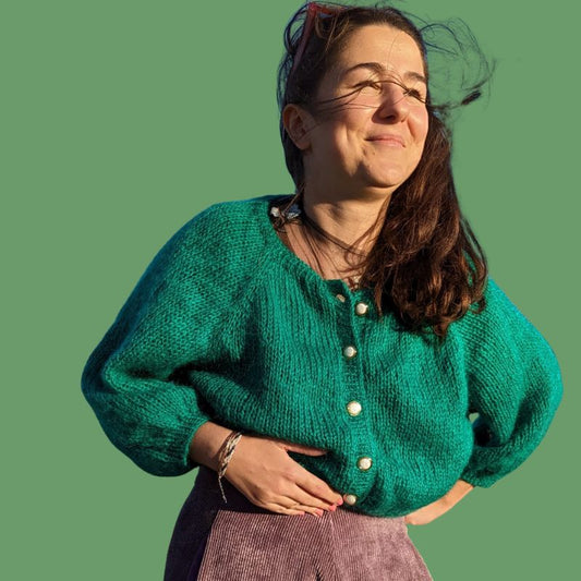 Le Gilet Chou (Cardichou) - Patron de Tricot