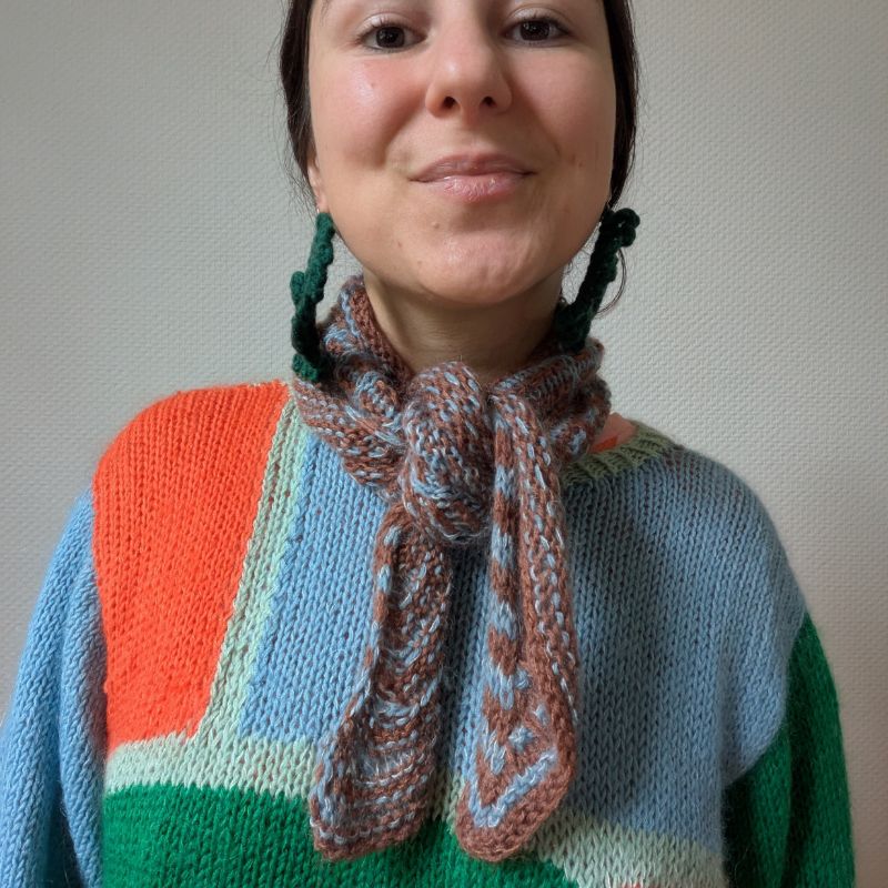 Le Bandana Nartelle - Patron de Tricot