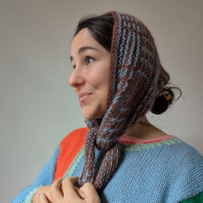 Le Bandana Nartelle - Patron de Tricot