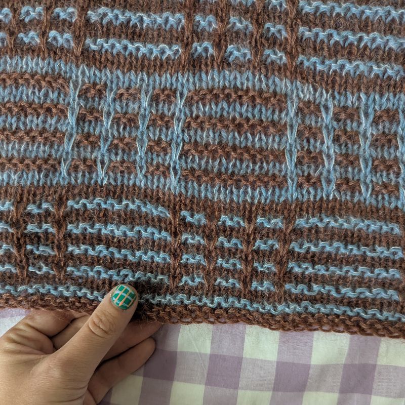 Le Bandana Nartelle - Patron de Tricot