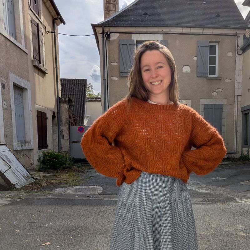 Le Pull Brocoli – Patron de Tricot - Point Ajouré fantaisie