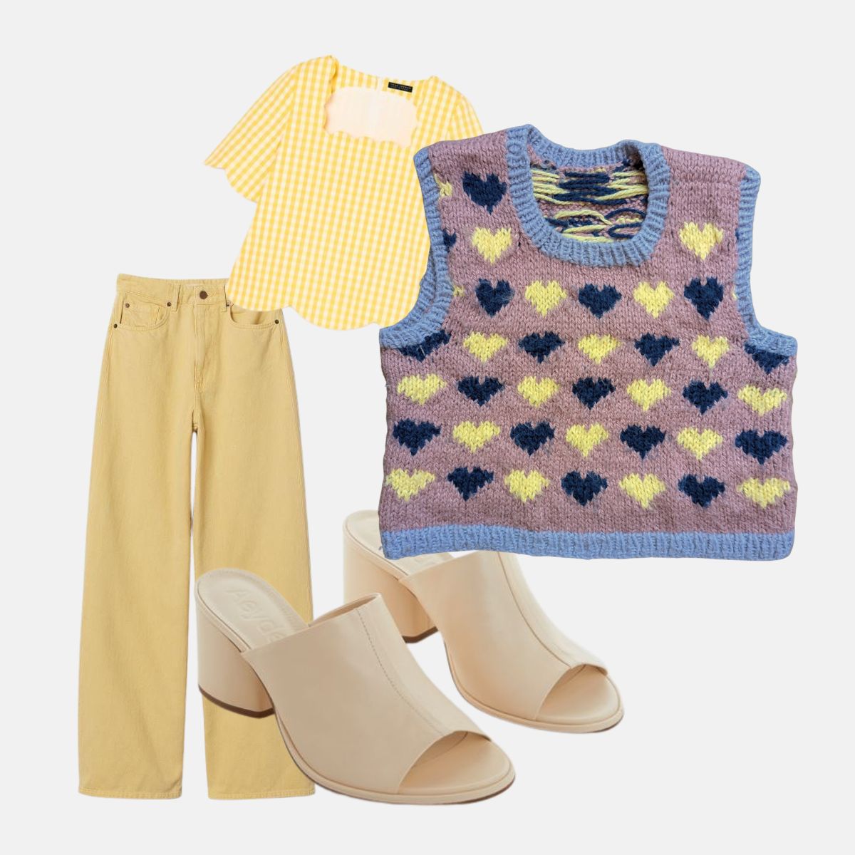 Mon Amour Vest - Knitting Pattern 