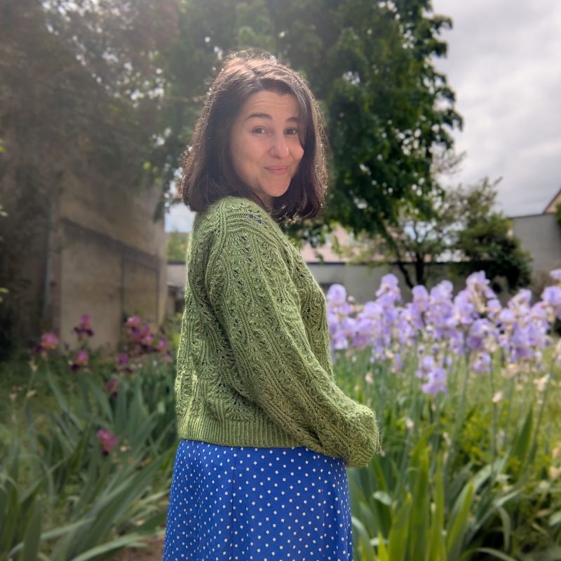 Le Pull Brocoli – Patron de Tricot - Point Ajouré fantaisie