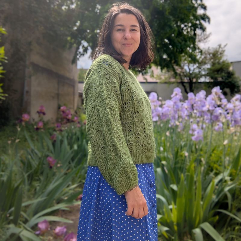 Le Pull Brocoli – Patron de Tricot - Point Ajouré fantaisie
