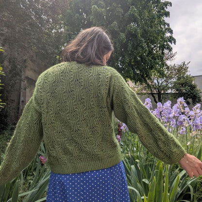 Le Pull Brocoli – Patron de Tricot - Point Ajouré fantaisie