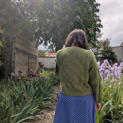 Le Pull Brocoli – Patron de Tricot - Point Ajouré fantaisie