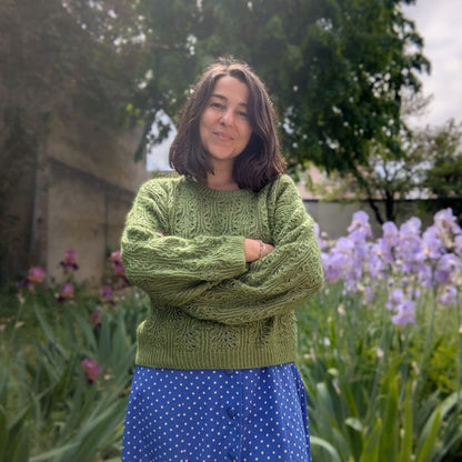 Le Pull Brocoli – Patron de Tricot - Point Ajouré fantaisie