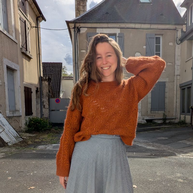 Le Pull Brocoli – Patron de Tricot - Point Ajouré fantaisie