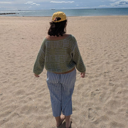Le gilet Nartelle – Patron de tricot - Point Mosaïque
