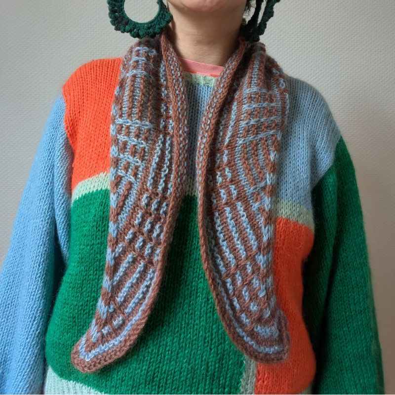 Le Bandana Nartelle - Patron de Tricot