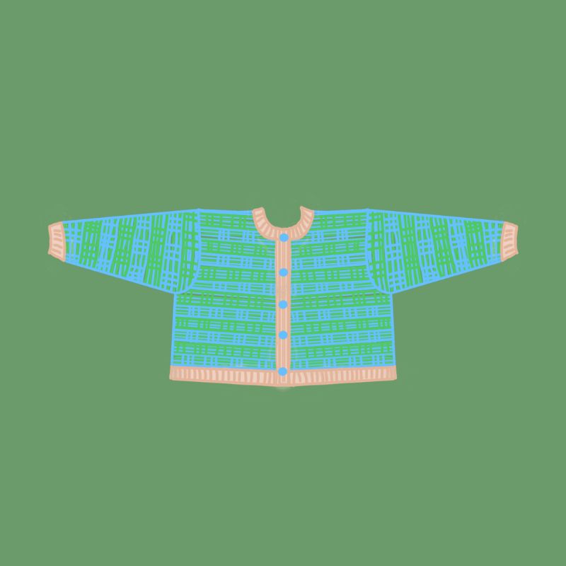Le gilet Nartelle – Patron de tricot - Point Mosaïque