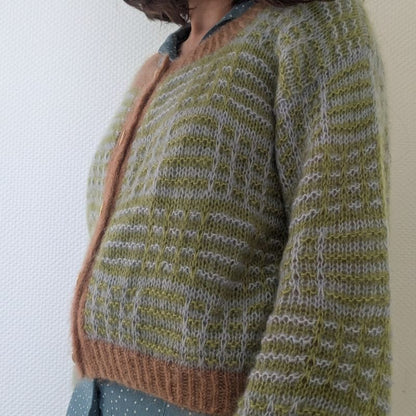 Le gilet Nartelle – Patron de tricot - Point Mosaïque