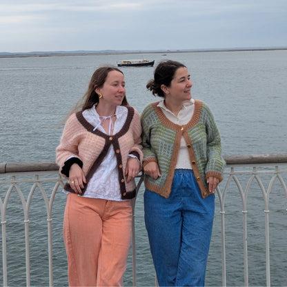 Le gilet Nartelle – Patron de tricot - Point Mosaïque