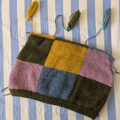 Queen's Gambit Pull sans manche - Patron de tricot