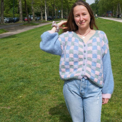 point panier modele de tricot
