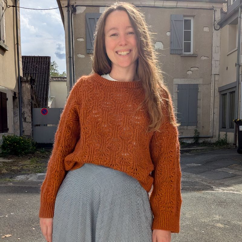 Le Pull Brocoli – Patron de Tricot - Point Ajouré fantaisie