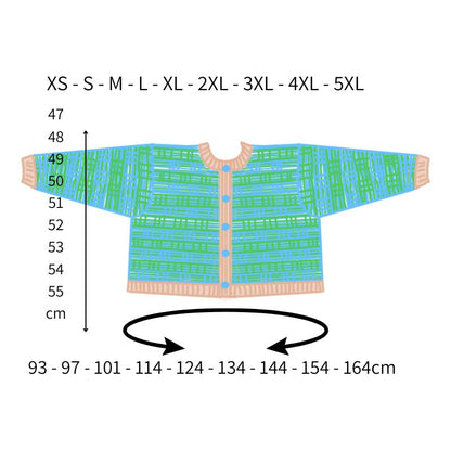 Le gilet Nartelle – Patron de tricot - Point Mosaïque