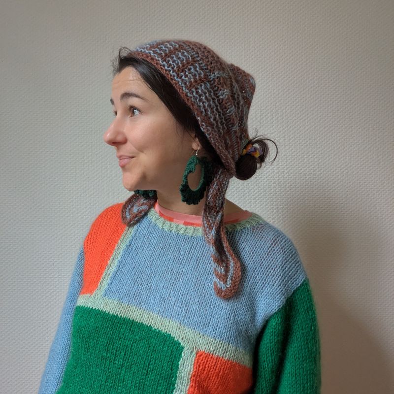 Le Bandana Nartelle - Patron de Tricot