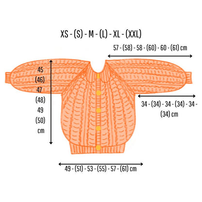 Vintage Fall Cardigan - Knitting Pattern