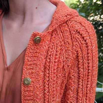 Vintage Fall Cardigan - Knitting Pattern