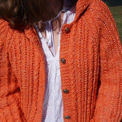 Vintage Fall Cardigan - Knitting Pattern