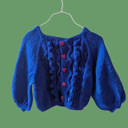 Gilet Twist and Shout - version enfant 🧒 - Patron de tricot - Torsade et raglan